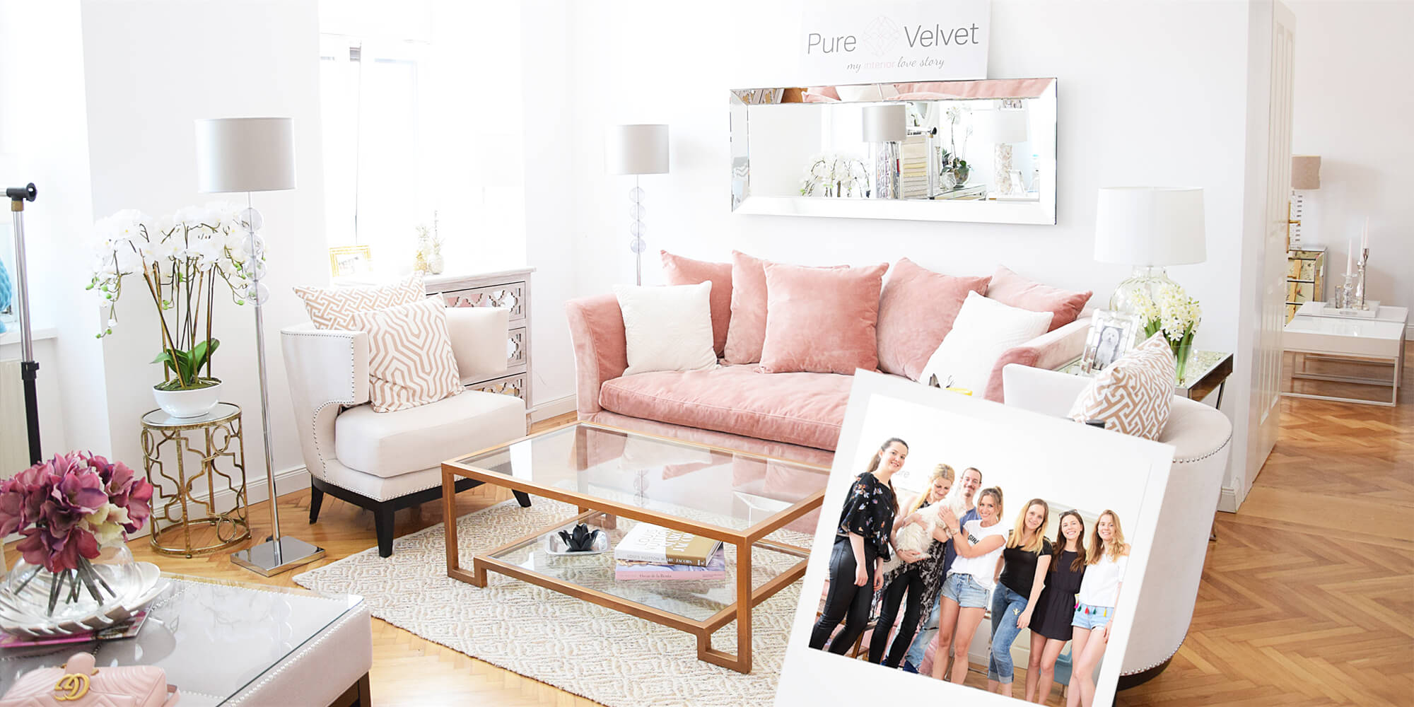 Saskiasbeautyblog im Pure Velvet Office