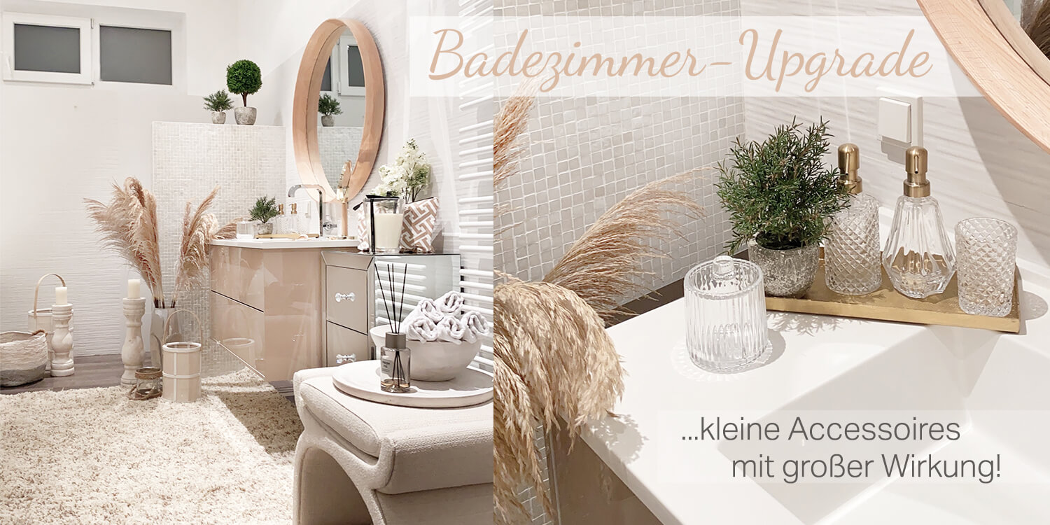 Badezimmer Upgrade: Kleine Accessoires mit großer Wirkung