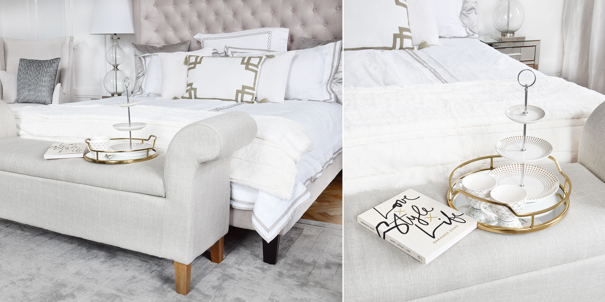 Chic & Cozy: Elegante Bettbank