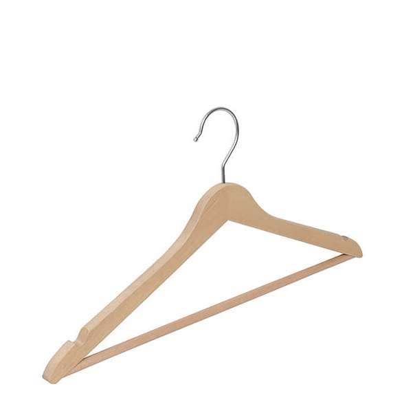 10 Stück Kleiderbügel Holz