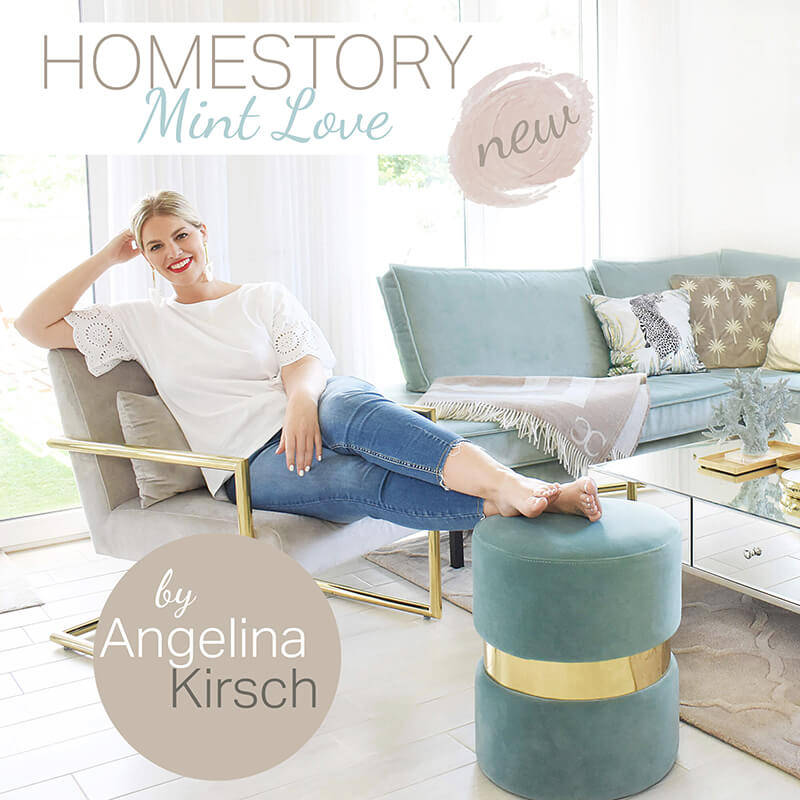 Mint Love Wohnzimmer! Homestory Angelina Kirsch