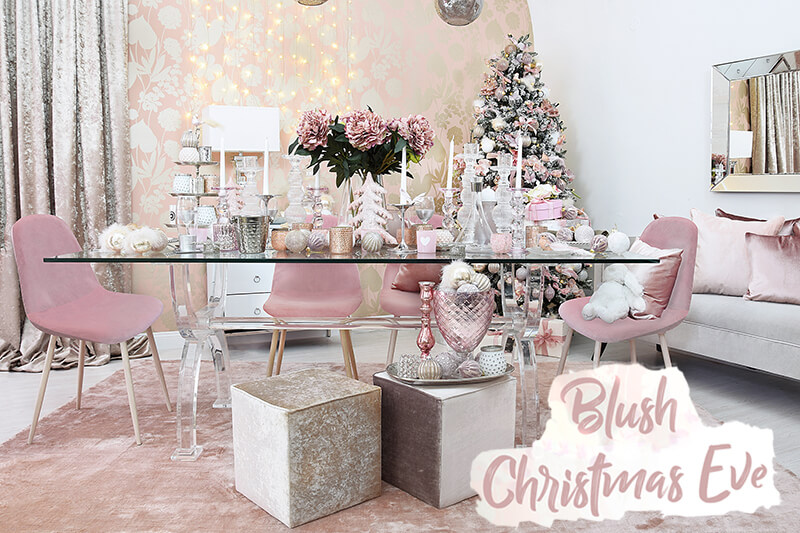 Blush Christmas Eve