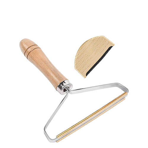 Fusselentferner-Set mit Holzgriff