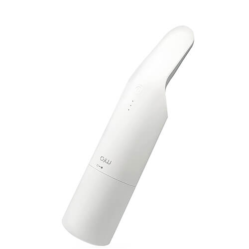 stylischer Akku-Handstaubsauger, weiß