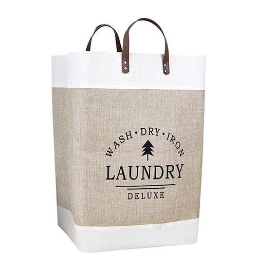 Wäschesammler 'Laundry' aus Leinen