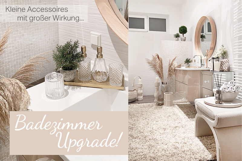 Badezimmer Upgrade: Kleine Accessoires mit großer Wirkung