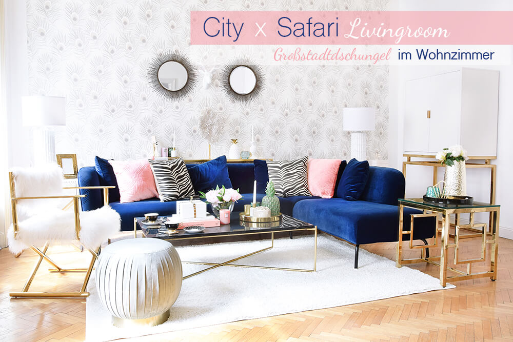 City Safari Livingroom - Großstadtdschungel im Wohnzimmer