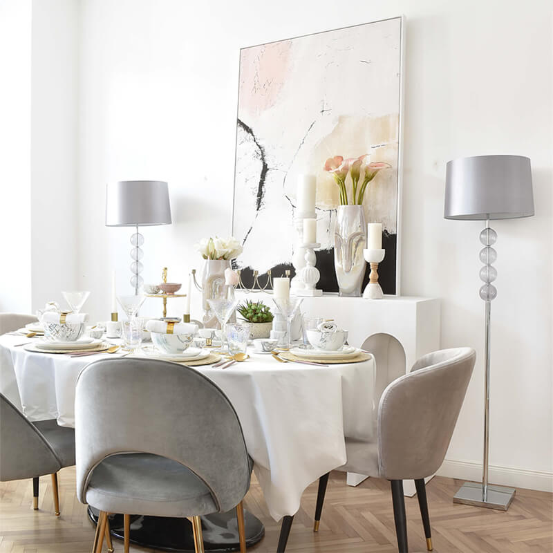 Trend Esszimmer Ensemble: Marmor & Achat