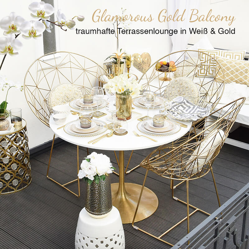 Get the Look: Glamorous Gold Balcony