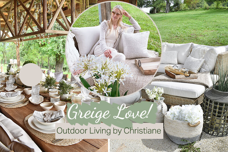 Greige Love! Outdoor Living by Christiane