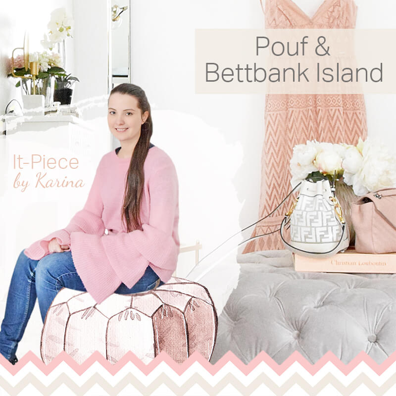 It-Piece Pouf & Bettbank Island