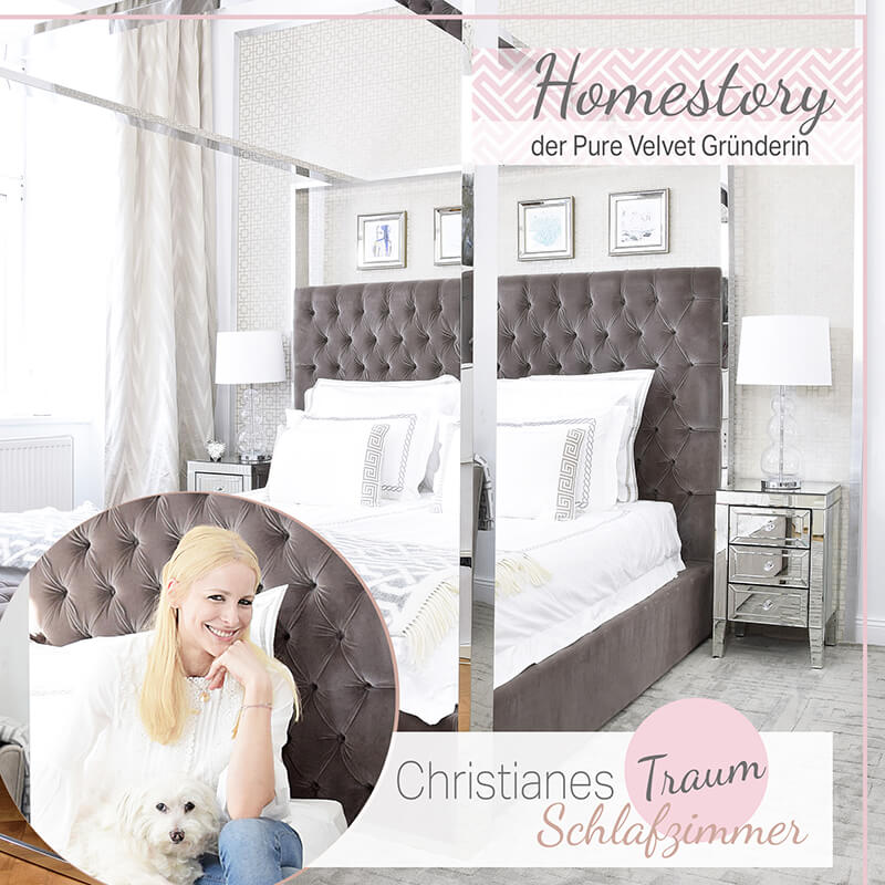 Homestory! Pure Velvet Gründerin Christiane zeigt ihr Traum-Schlafzimmer