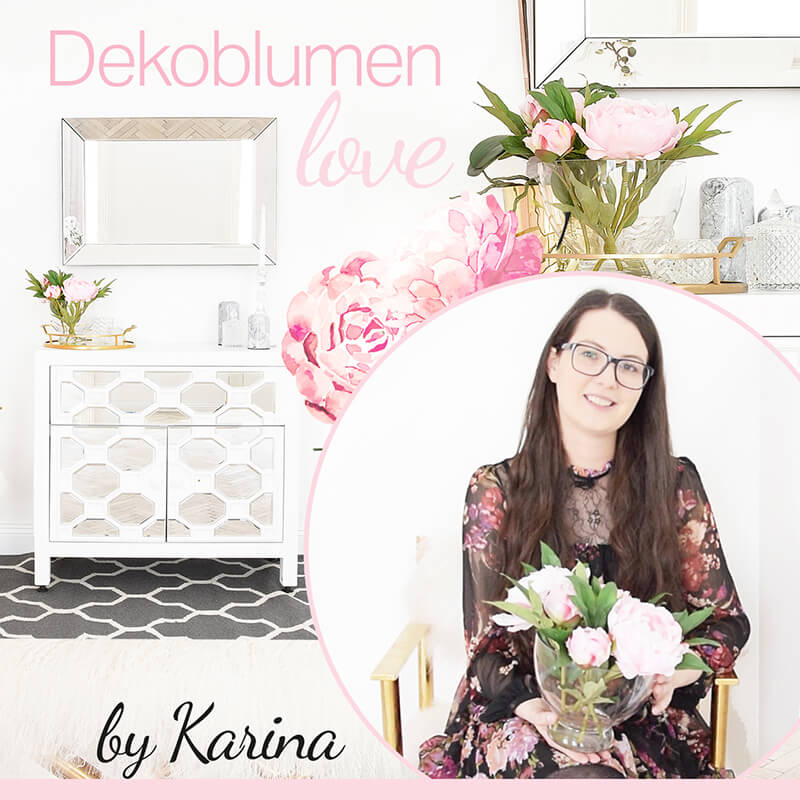 It-Piece Deko-Blumen Love