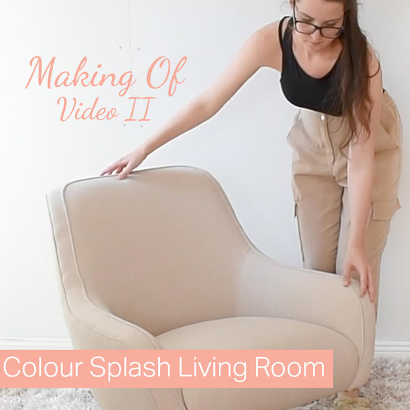 Making Of Video II : Colour Splash Living Room