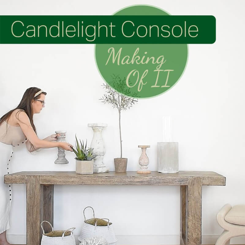 Making Of Video II : Candlelight Console