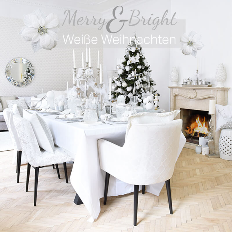 Neuer Weihnachtslook! Merry & Bright - Weiße Weihnachten