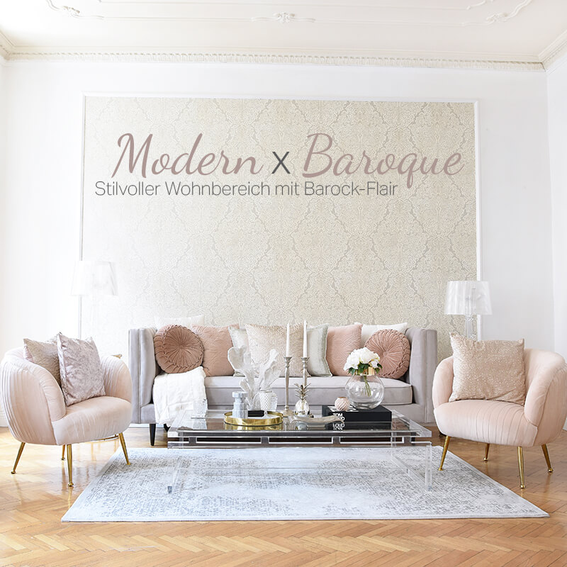 Get the Look: Modern Baroque - Stilvoller Wohnbereich mit Barock-Flair