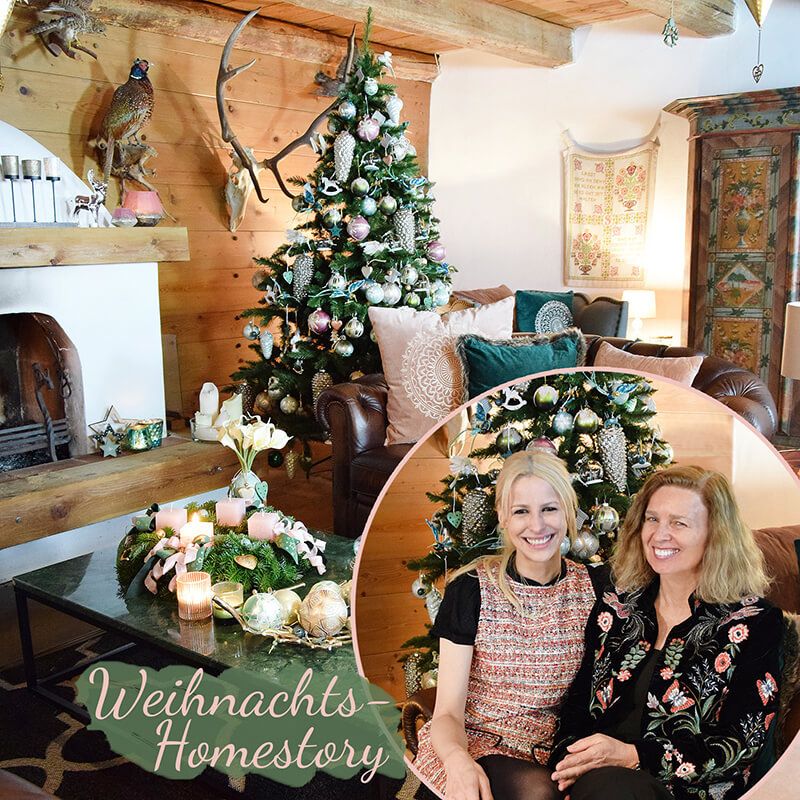 Homestory! Chalet im Weihnachtslook