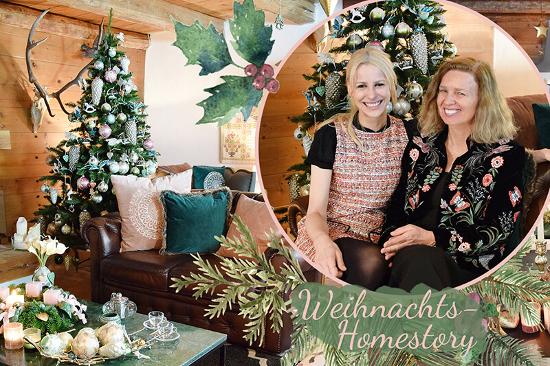 Homestory! Chalet im Weihnachtslook