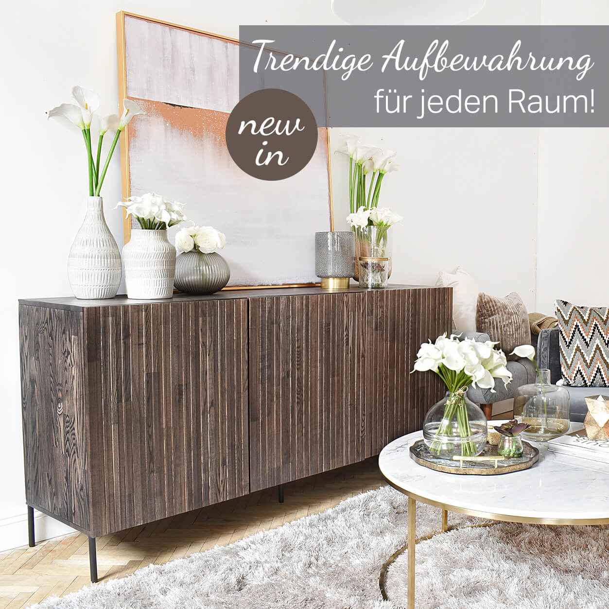 Sideboards, Bücherregale & Media-Lowboards: Trendige Aufbewahrungsmöbel!