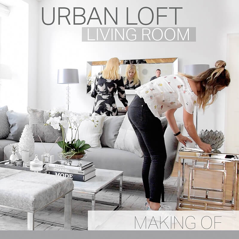 Making Of Video - Urban Loft Living Room