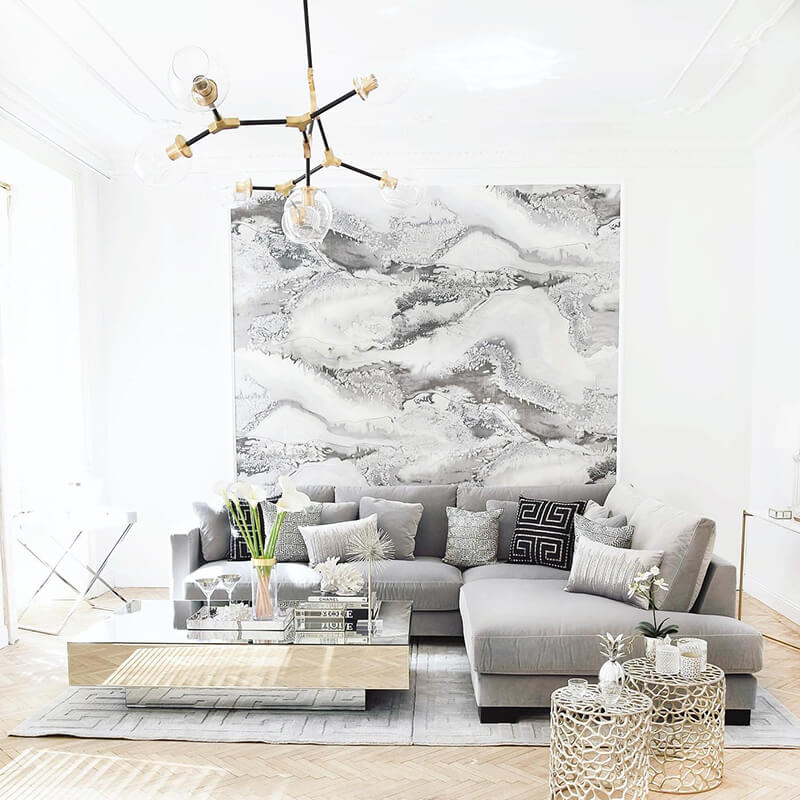 Grey Shades: Trend Wohnzimmer