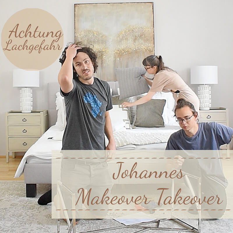 Makeover Takeover: Johannes wallendes Haar