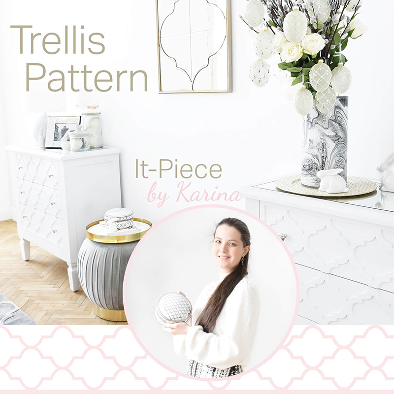 It-Piece Trellis Muster