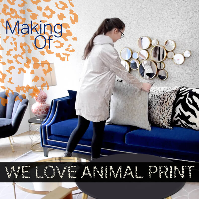 Making Of Video - Animal Print Lounge