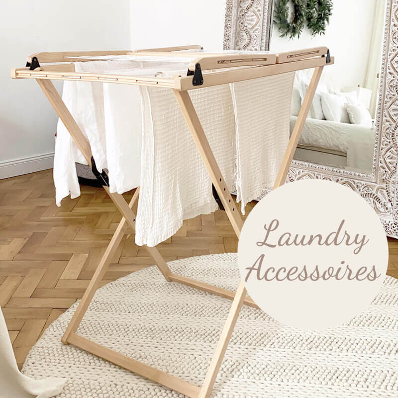 Laundry Accessoires - Wäschepflege mit Naturmaterialien