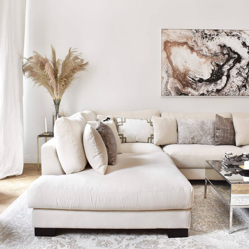 New Look: Beige Shades Living Room