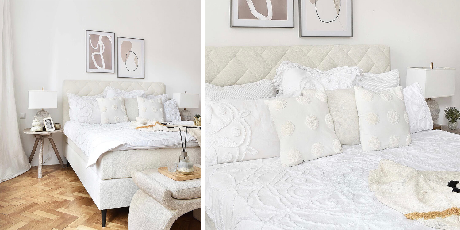 Schlafzimmer: White & Cream Shades