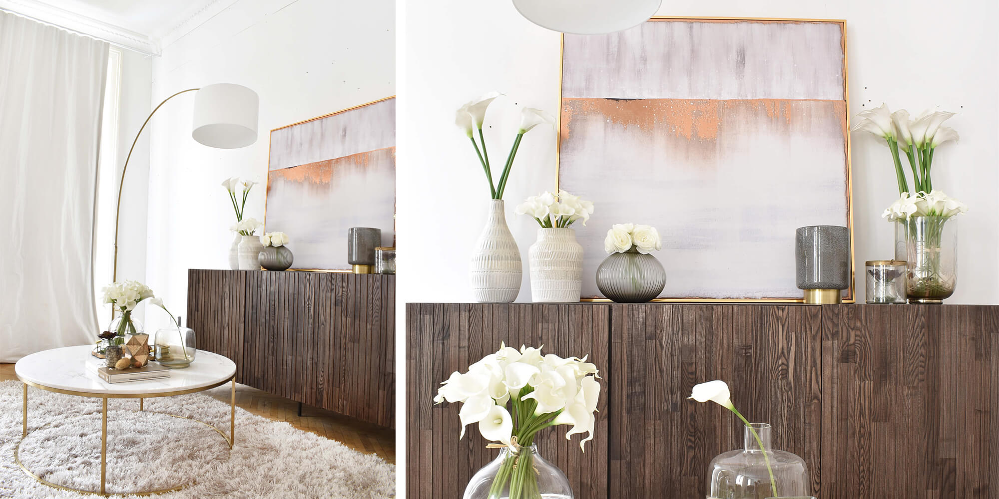 Wood Love: Minimalismus Sideboard