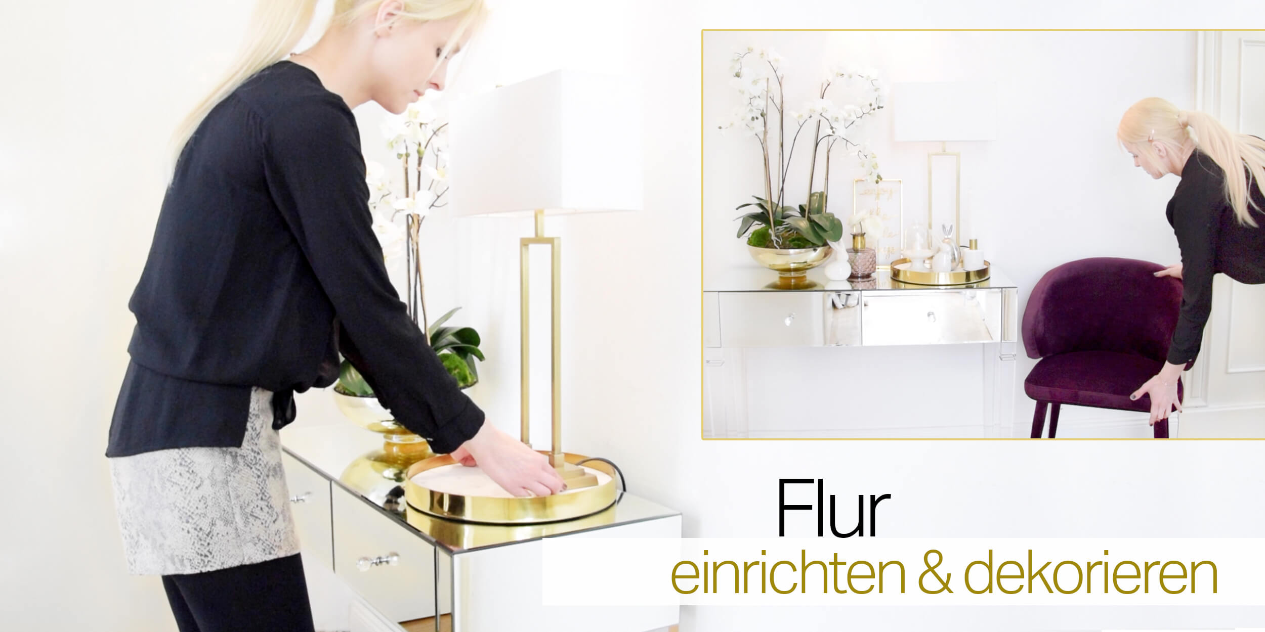 Style Lounge! Flur einrichten mit Christiane