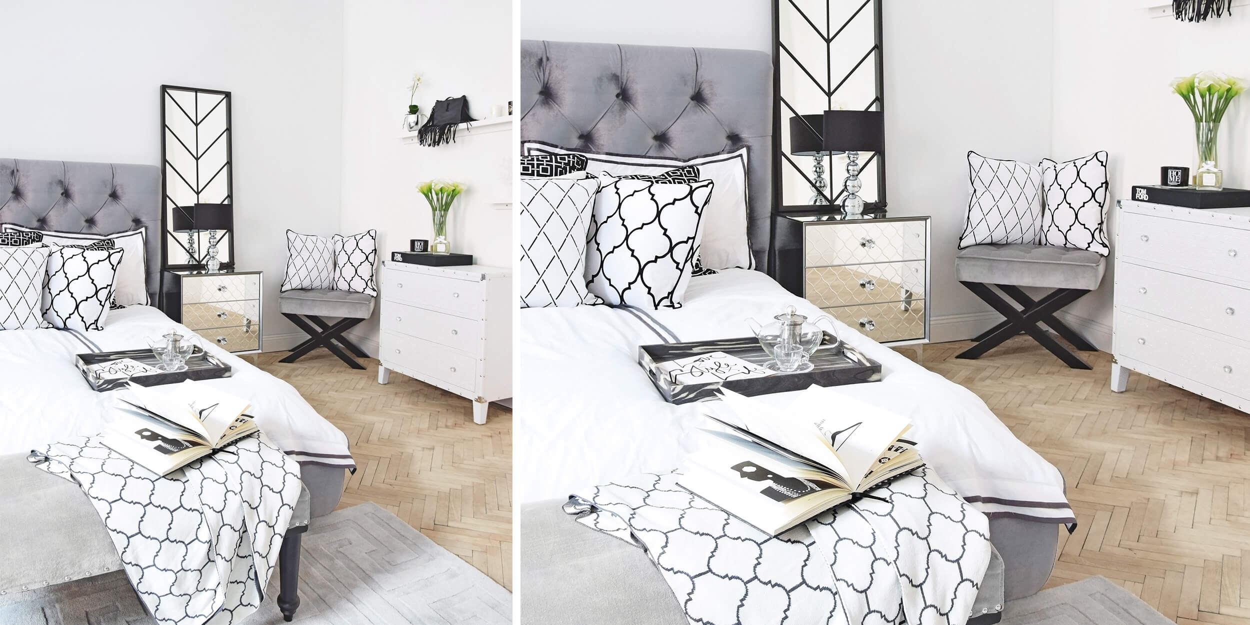 Samtbett in Silber - unser All Time Favourite!