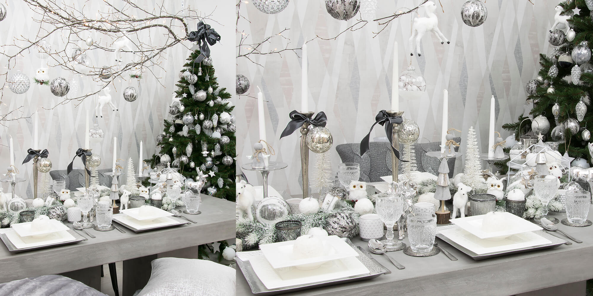 Ton in Ton: Weihnachten im modernen Stil Ton in Ton: Weihnachten im modernen Stil
