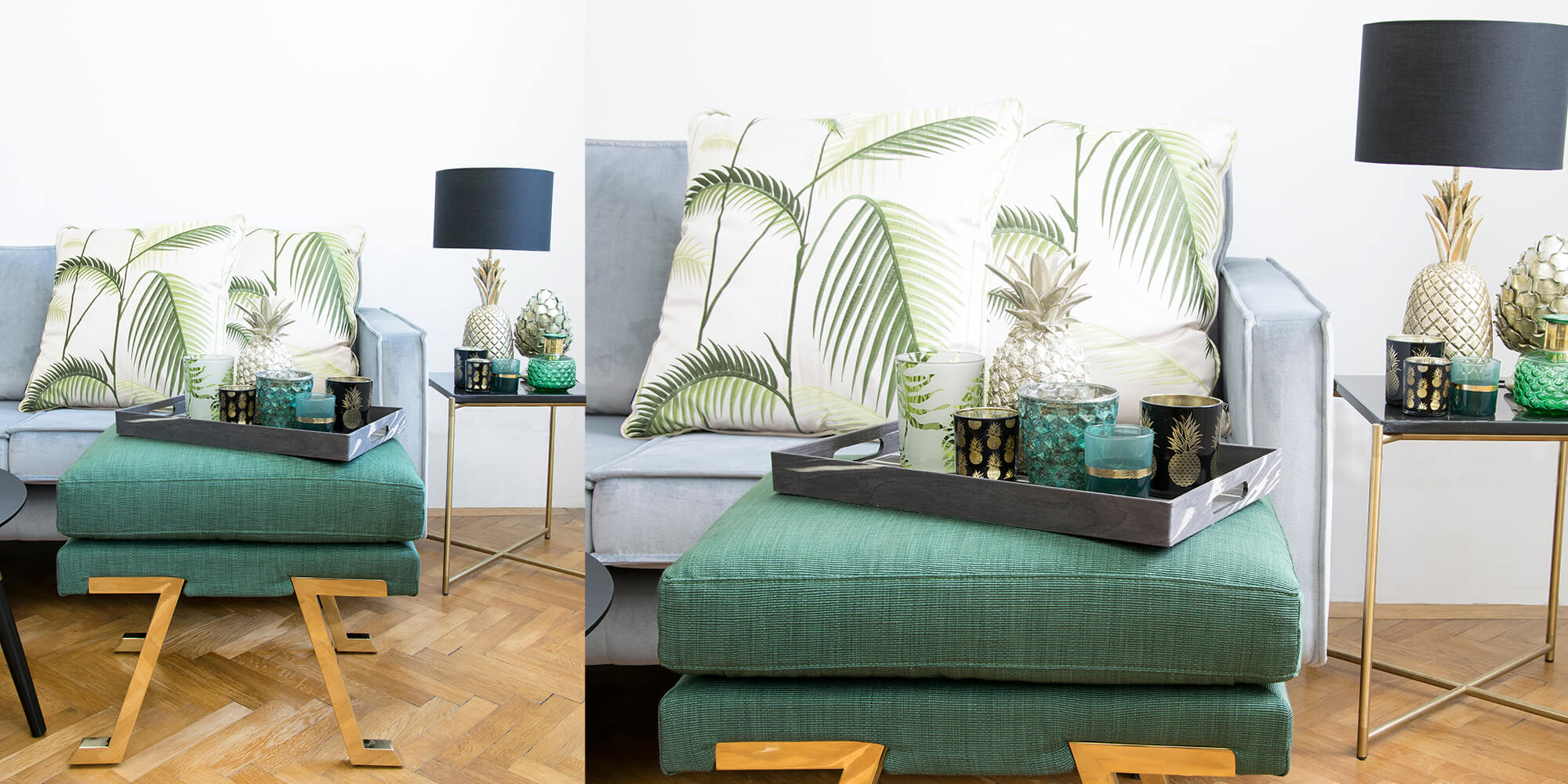 Green-Addict: Botanische Akzente im Wohnzimmer