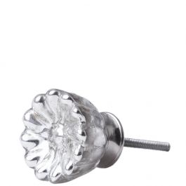 Velevet Antik silberner M belknopf in Blumenform Antik Optik silber Velevet Antik silberner M belknopf in Blumenform Antik Optik silber