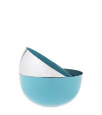 Schalenset Blau & Silber Chrome von Lisbeth Dahl