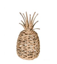 Deko-Ananas aus Seegras, naturfarben