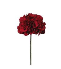elegante Kunstblume rote Hortensie