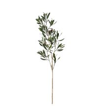 hoher, künstlicher Olivenzweig, Dekozweig Olivenbaum