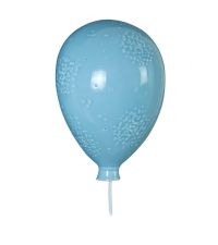 schimmernde Wandleuchte Luftballon mit Lochmuster, Nachtlicht für Kinder blau