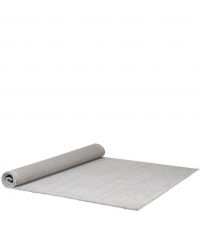 handgewebter, naturfarbener Teppich mit strukturierter Oberfläche