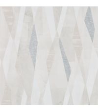 moderne Tapete mit abstraktem geometrischen Muster, grau, blau & zart rosa