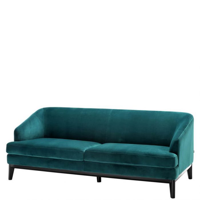 Couch Petrol Samt