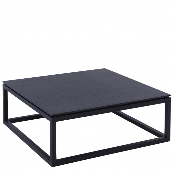 Moderner Quadratischer Couchtisch Wenge Furniert
