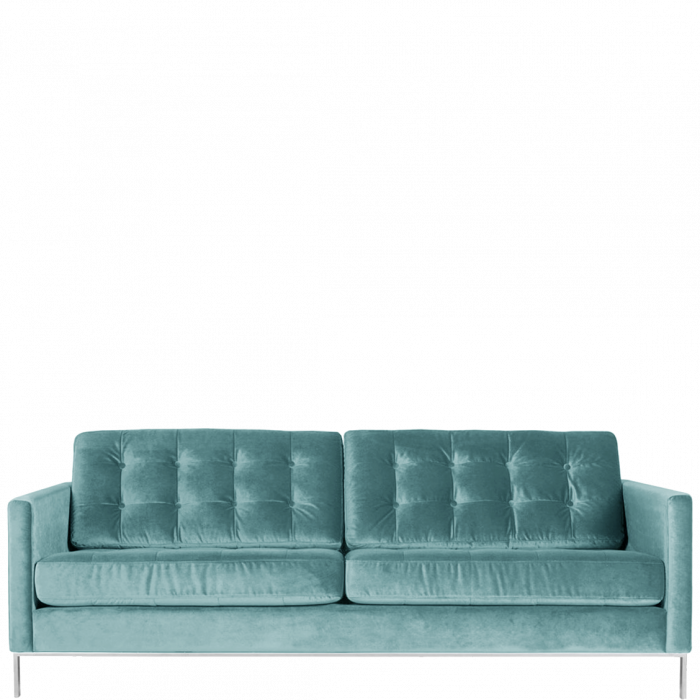 Samt Sofa Mint