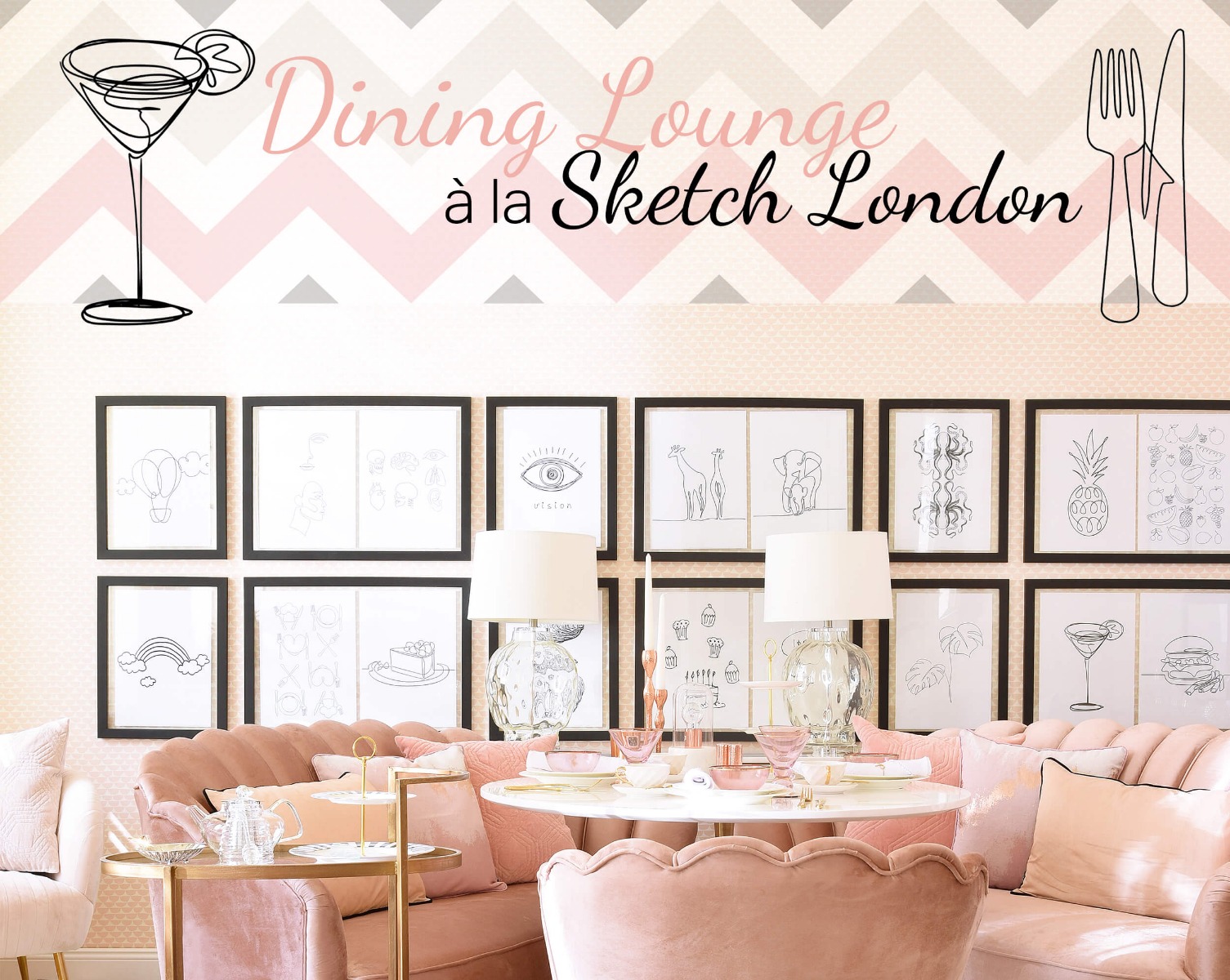 Dining Lounge A La Sketch London Looks